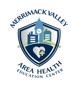 This is the logo for the Merrimack Valley Area Health Education Center.