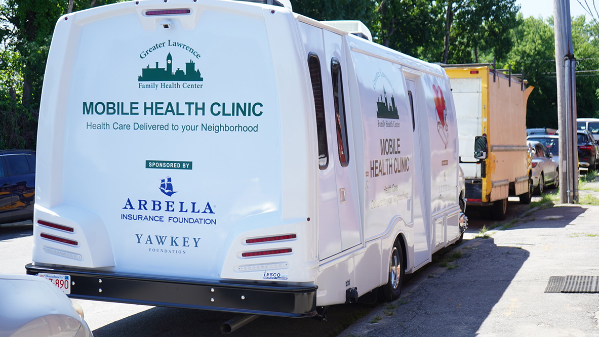 GLFHC has two Mobile Health Clinics in its fleet - this second clinic is a two-exam room vehicle with state-of-the-art features.