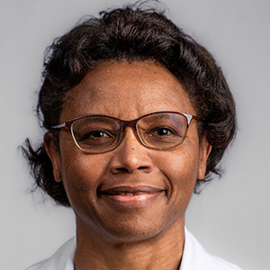 Eloise Edgings-Pryce, MD, is a family physician at GLFHC's North Site, 150 Park St., Lawrence.