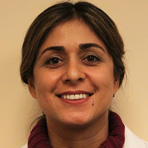 Afsaneh Mozafari, MD, is a family physician at GLFHC's North Site, 150 Park St., Lawrence.