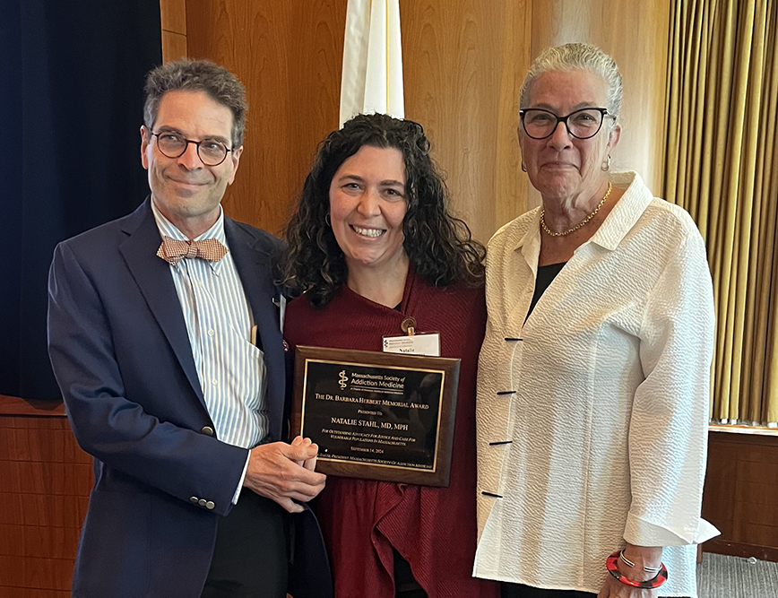 Physician Receives Dr. Barbara Herbert Award