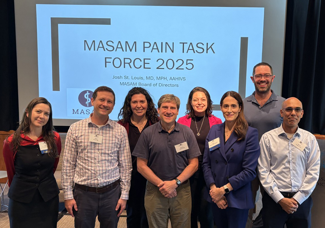 Several GLFHC clinicians and pharmacists were part of a Massachusetts Society of Addiction Medicine task force about chronic pain and substance use disorder.