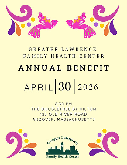 GLFHC is hosting it's Annual Benefit on April 30, 2026 at the DoubleTree by Hilton in Andover.